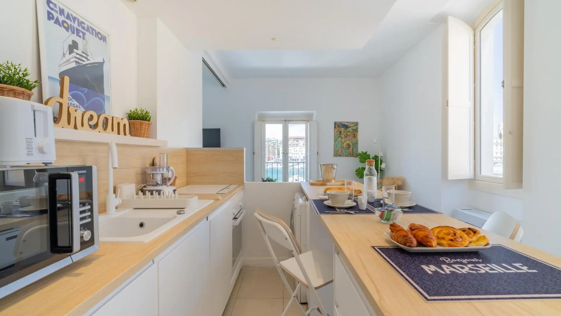 Appartamento Le Nautica - Premiere Ligne Sur Le Vieux Port Marsiglia